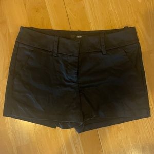 Mossimo stretch extensible women’s shorts, size 4, Black
